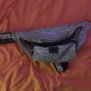 PINK Victoria's Secret Gray Crossbody Bag